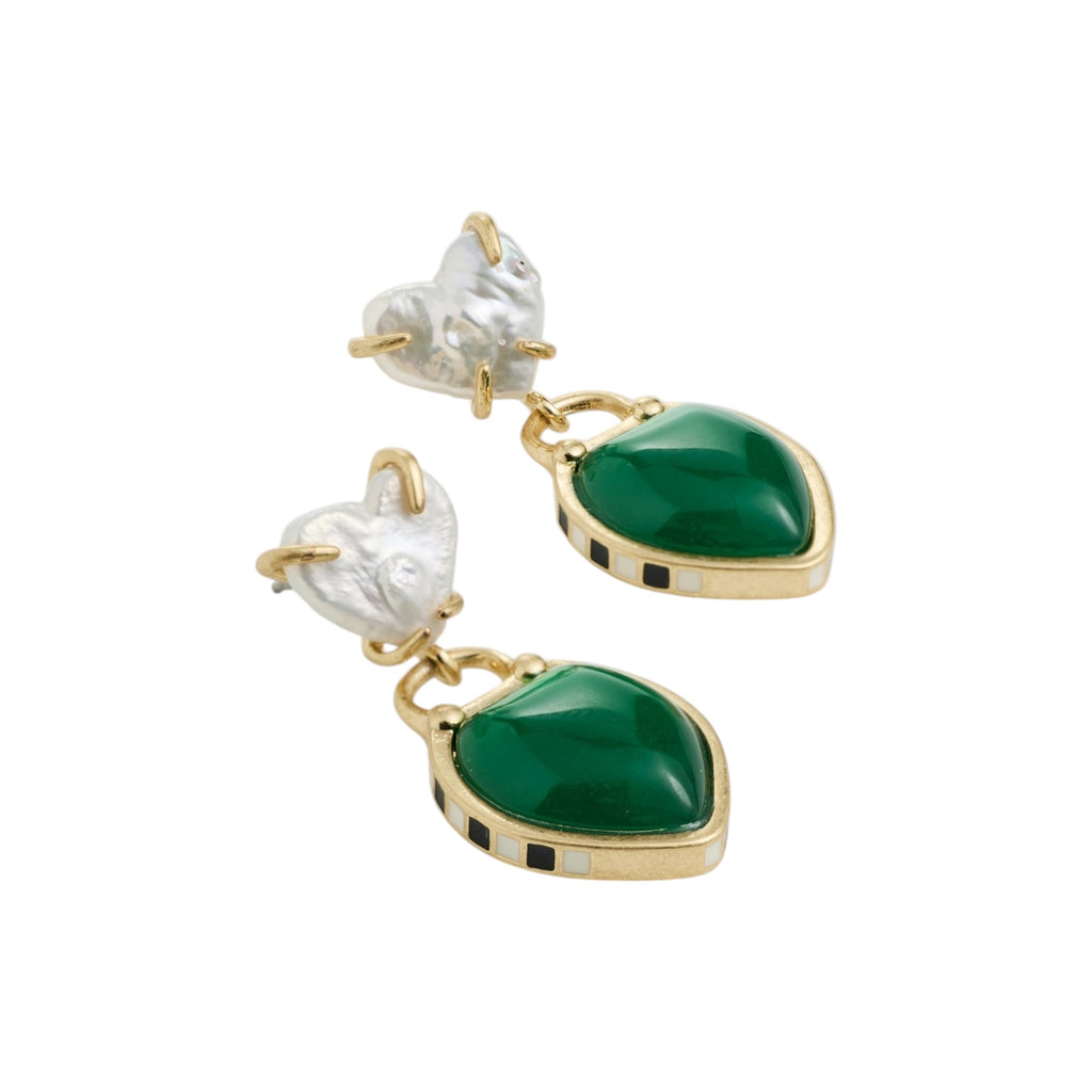 CLARE V. Le Heartbreaker Earrings Clare V.