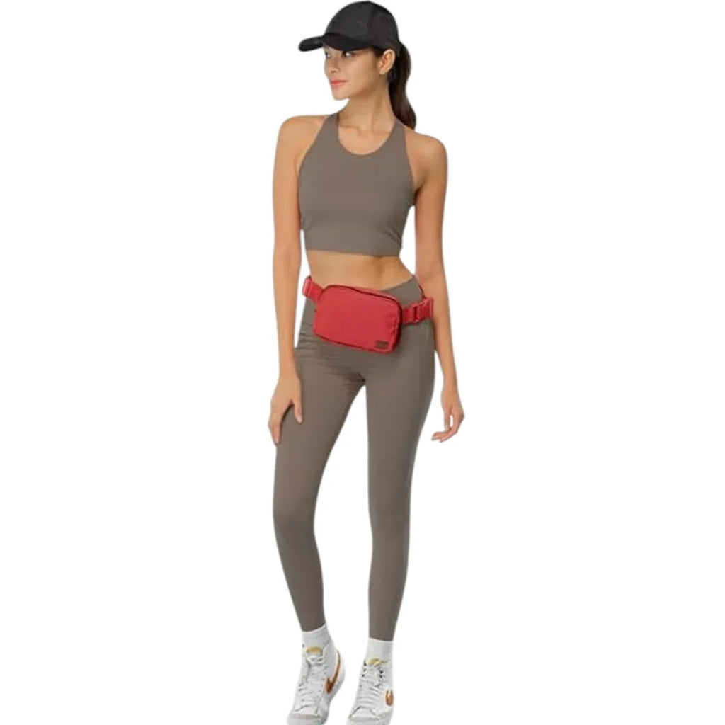 C.C Fanny Pack Belt Bag in Red - flyKAMP