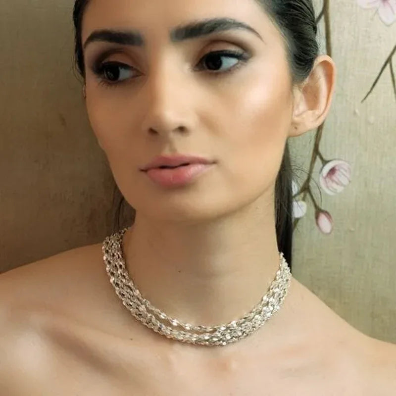 VIRGINS SAINTS & ANGELS VSA Love Chain Necklace in Silver - flyKAMP