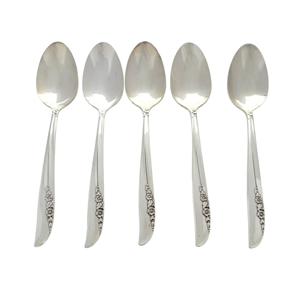 ONEIDA LTD. 1881 ROGERS Lilac Time Pattern Silverplate Flatware 73 Piece Set - flyKAMP
