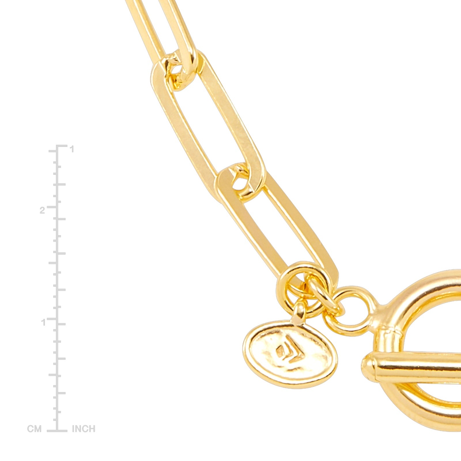 SILPADA Let’s Link Chain Necklace in Gold Plated Silver 17”