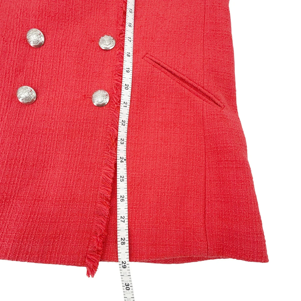VERONICA BEARD Nayeli Dickey Jacket in Watermelon 8|M - flyKAMP