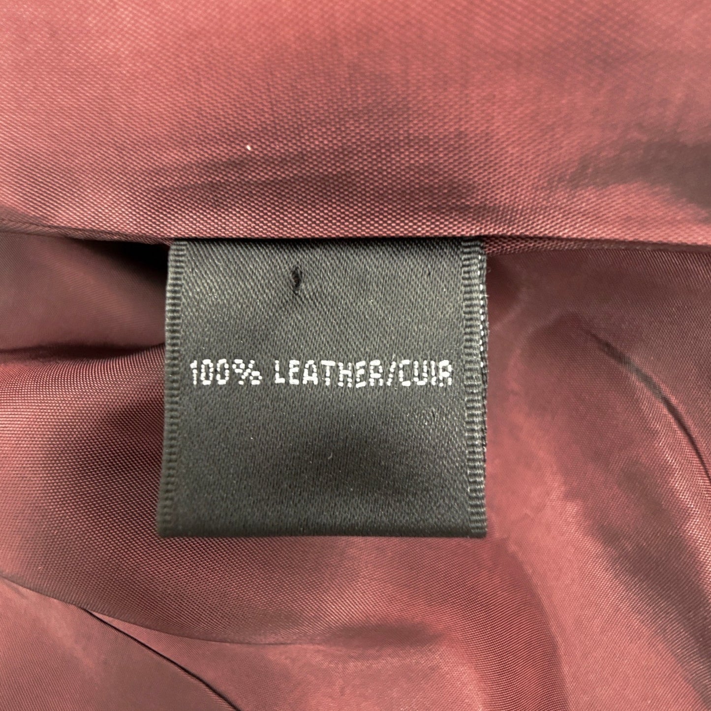 LAFAYETTE 148 New York 3/4 Sleeve Ritchie Leather Jacket in Beet 8