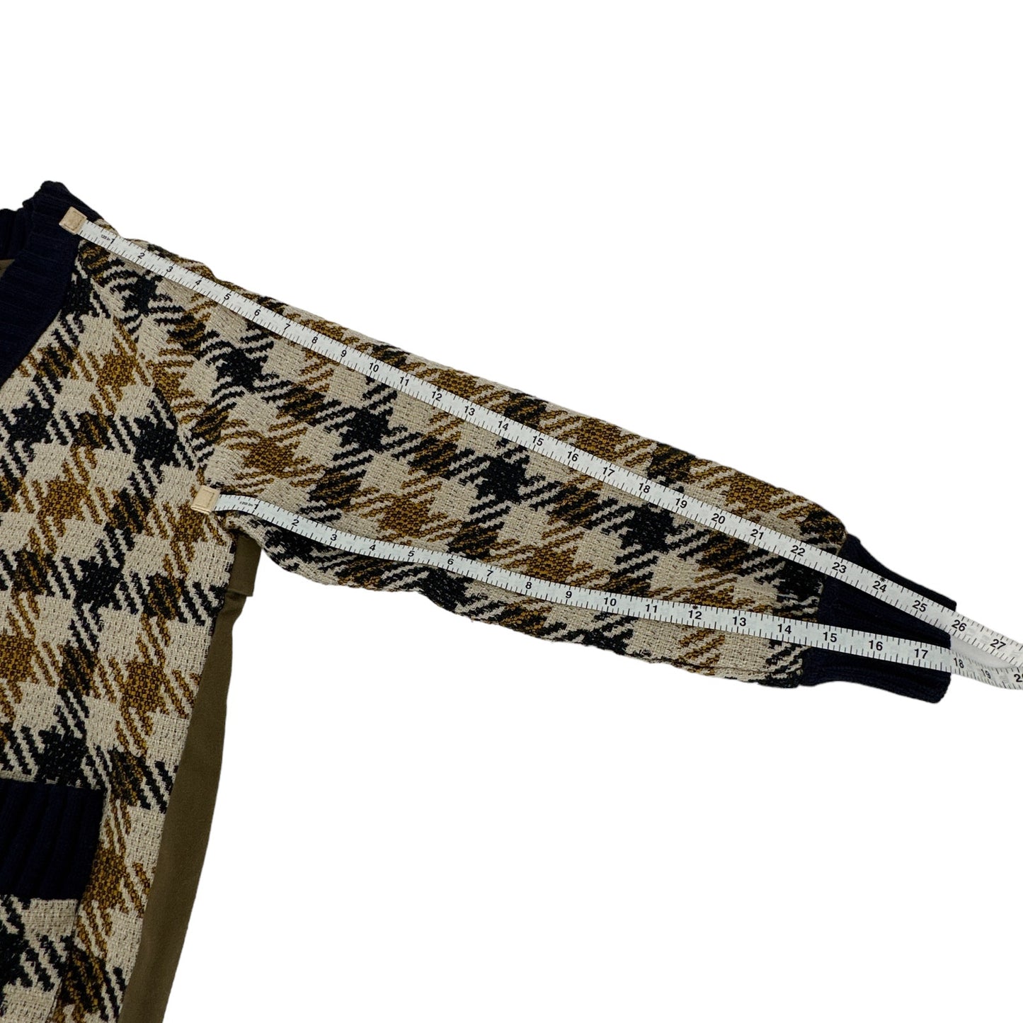 SEA NEW YORK Houndstooth Boyfriend Cardigan XS