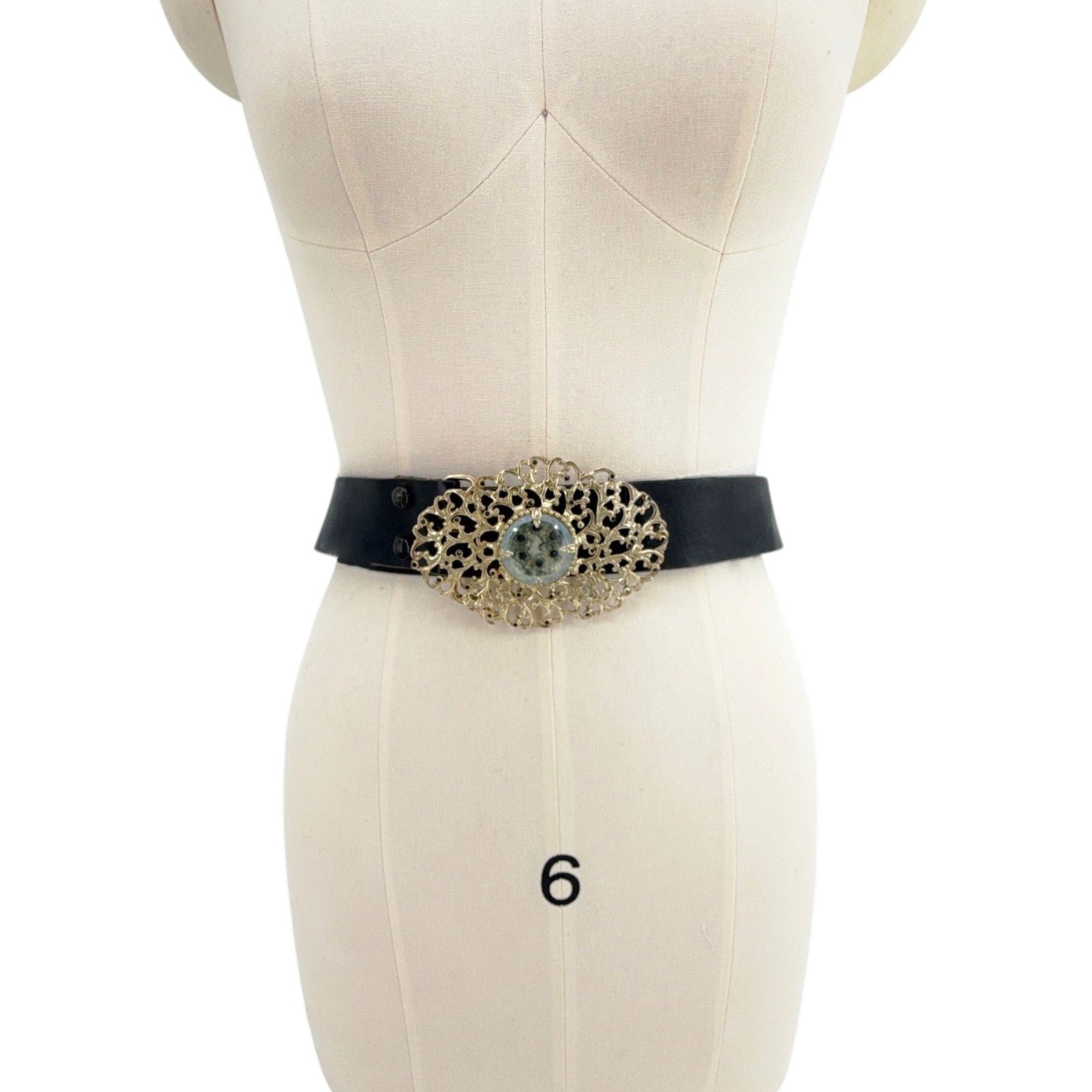 VIRGINS SAINTS & ANGELS VSA Temptation Collection Belt Buckle Gold Plated Silver Virgins Saints & Angels