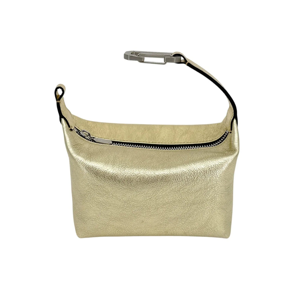 EERA Metallic Moon Bag in Laminated Gold - flyKAMP