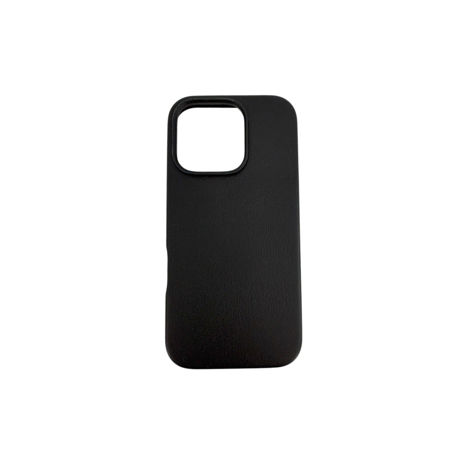 LONLI Leather Phone Case for iPhone 16 Pro in Black Lonli