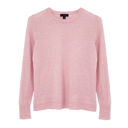 J.CREW Margot Crewneck Sweater in Blossom XS
