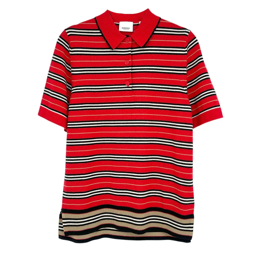 BURBERRY Beaford Merino Wool Polo S - flyKAMP