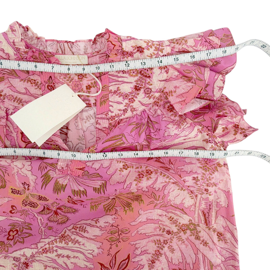 ULLA JOHNSON Lei Top in Camellia 2 Ulla Johnson