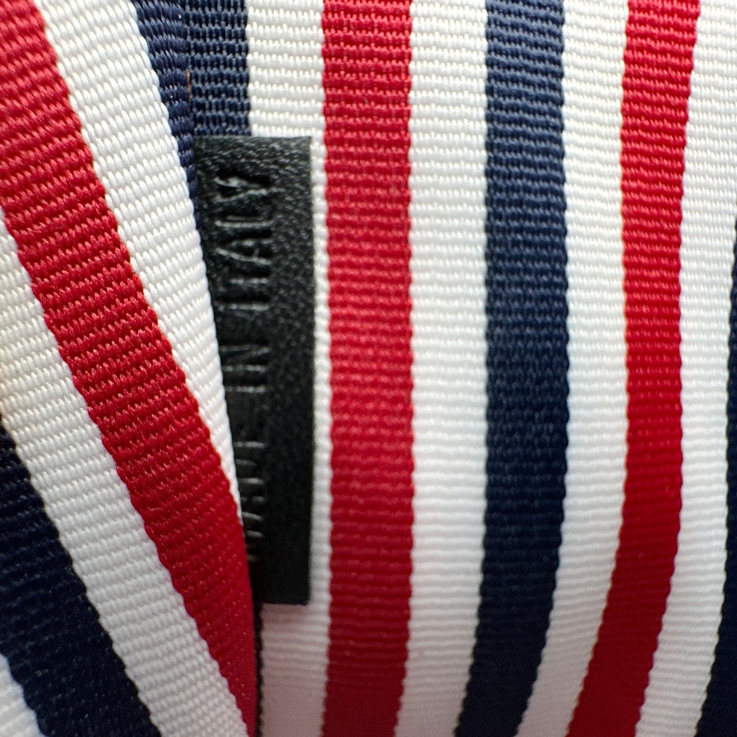 THOM BROWNE Mini Pebble Grain Gusset Folio