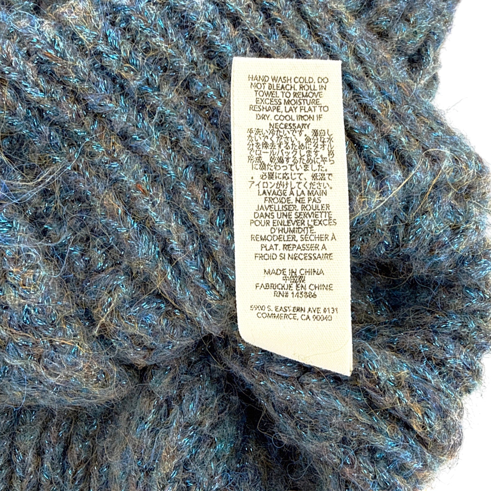 The GREAT. The Frond Montana Cardigan in Pine Needle Shimmer 1 | S The Great.