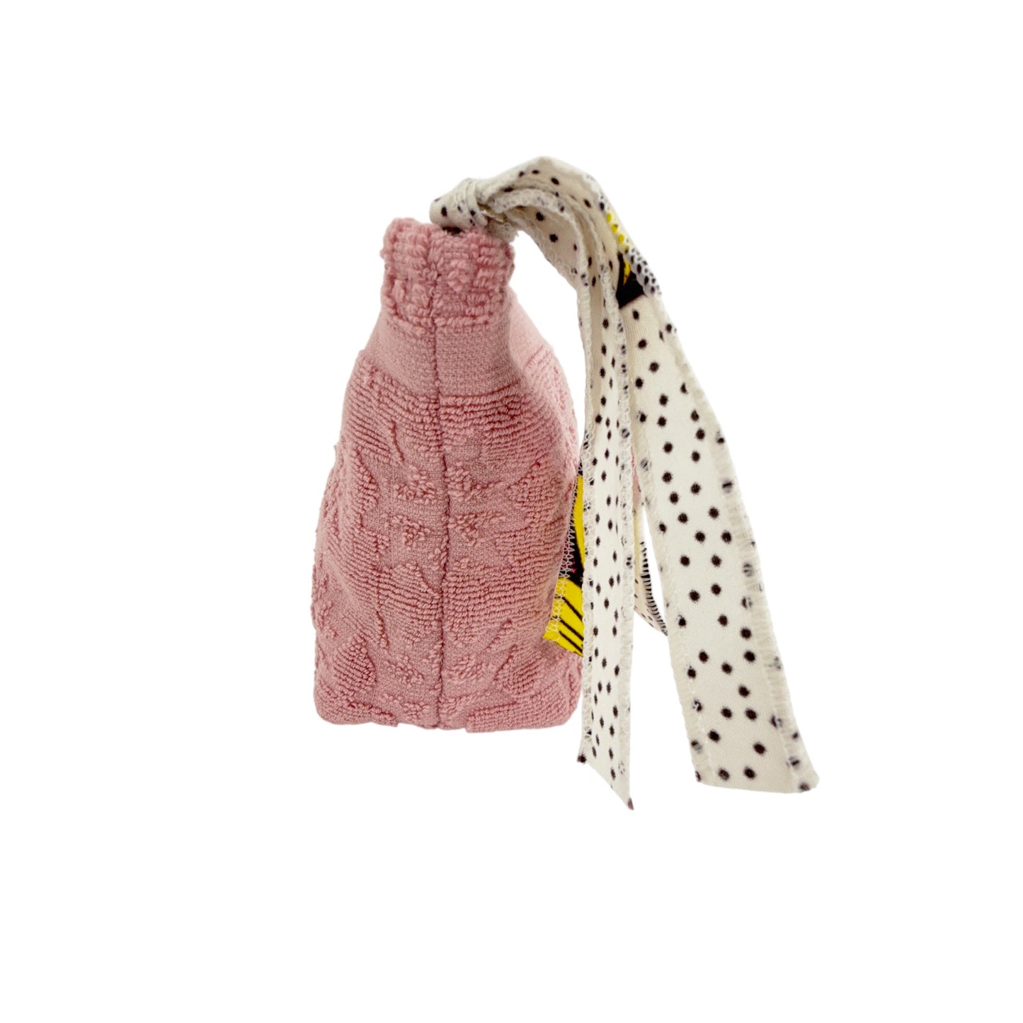 LALLA Marrakech Petit Walakin Eponge Clutch in Blush Pink