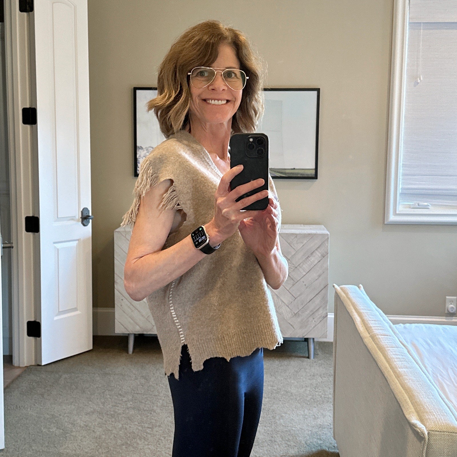 ZADIG and VOLTAIRE Sweater Vest in Tan XS Zadig & Voltaire