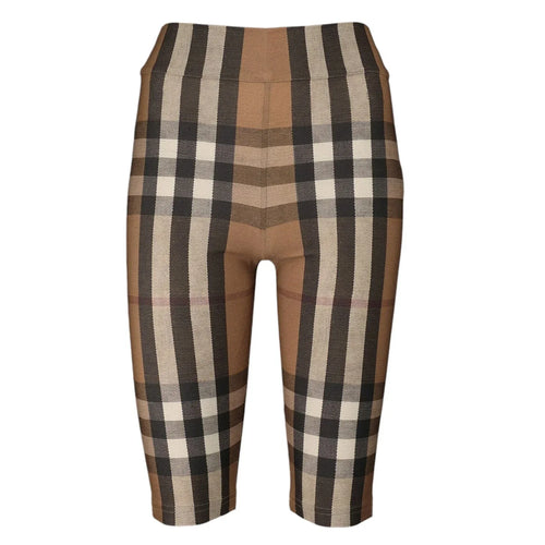 BURBERRY Andrea Check Biker Short XS - flyKAMP