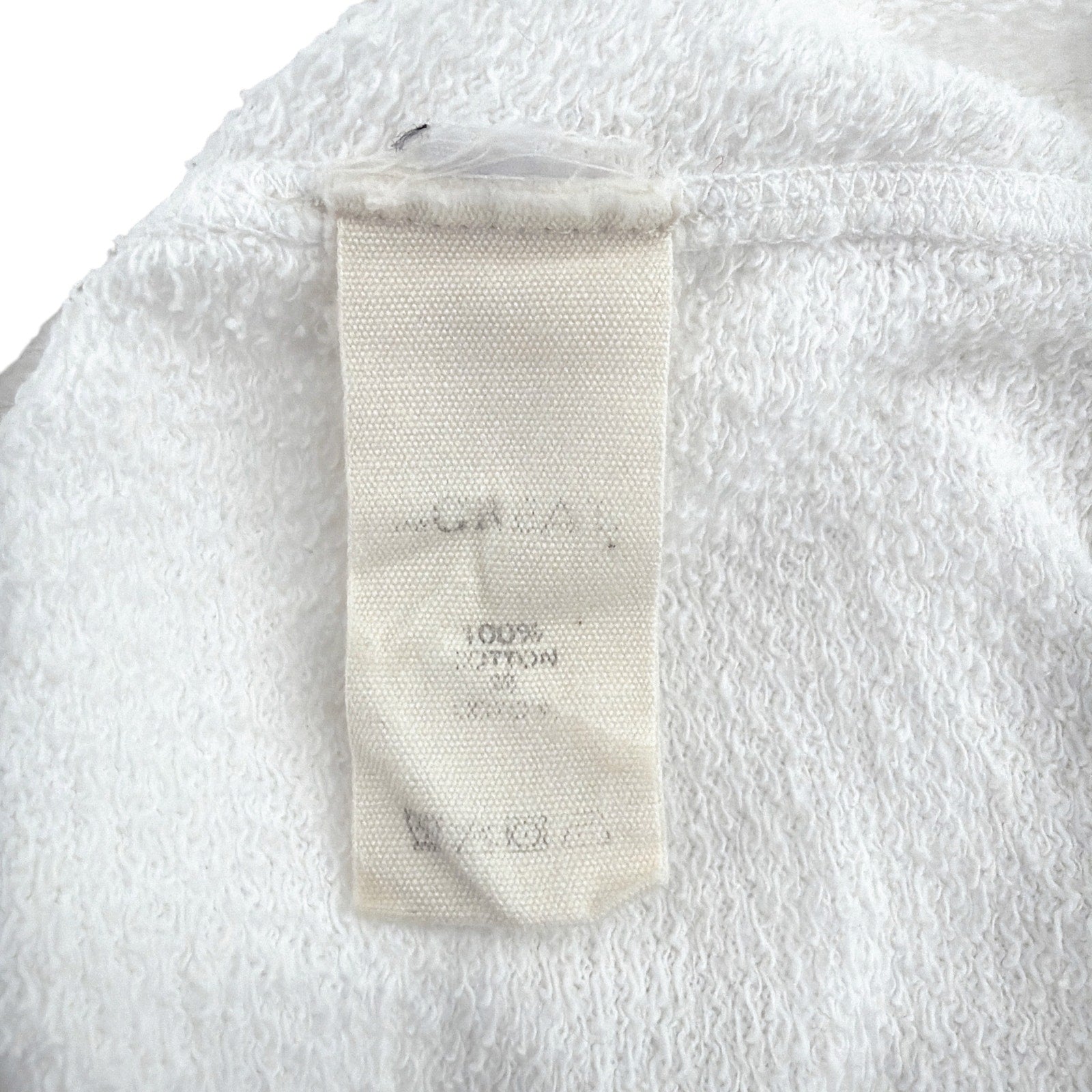 THE GREAT. The Short Sleeve Sweatshirt in True White 0|XS The Great.