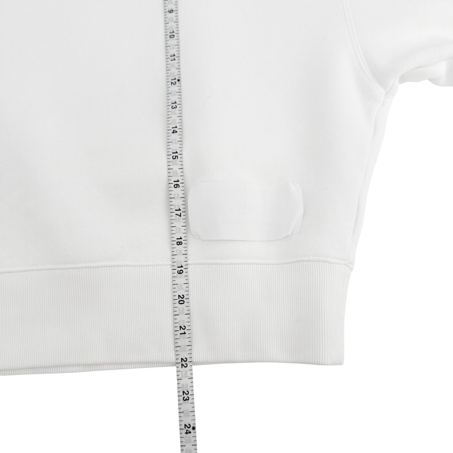 AMI Logo Patch Sweatshirt XS