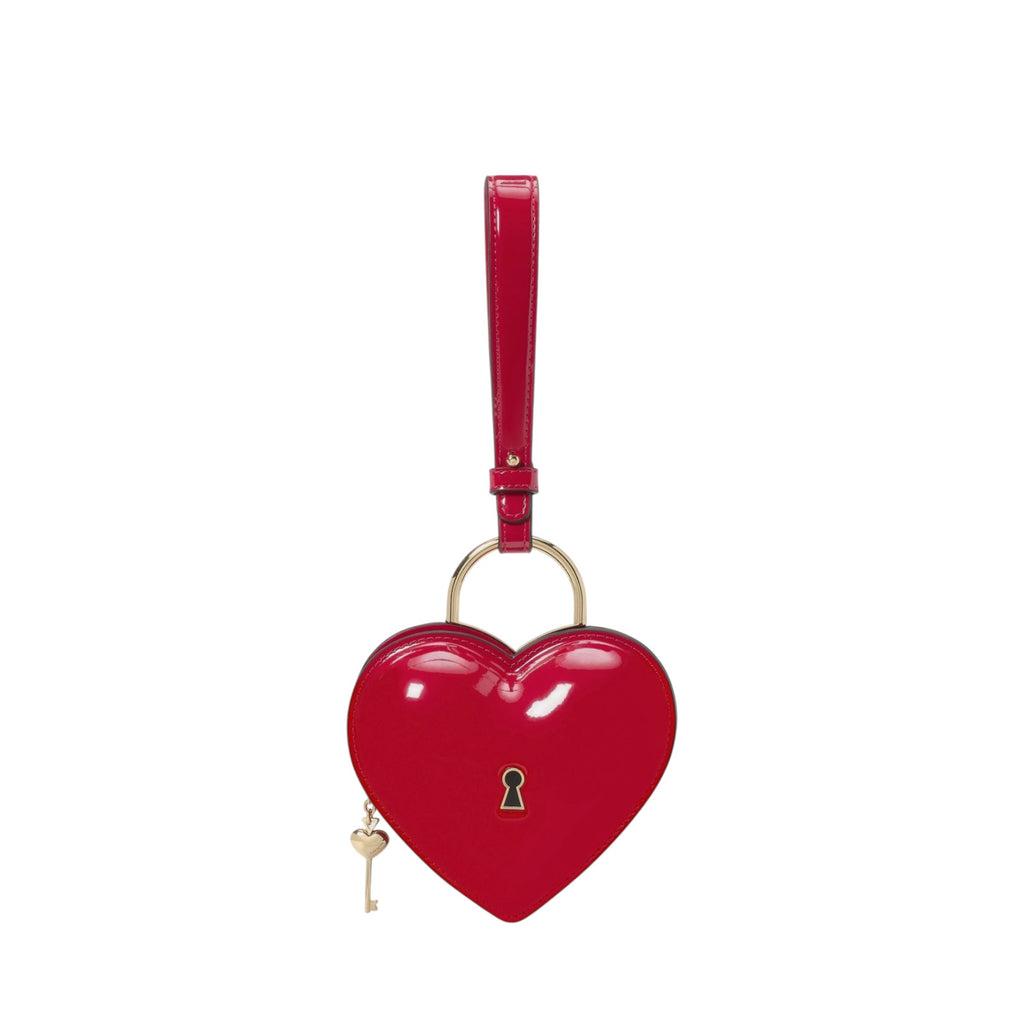 KATE SPADE New York Key to My Heart Wristlet in Cherry Rouge Kate Spade
