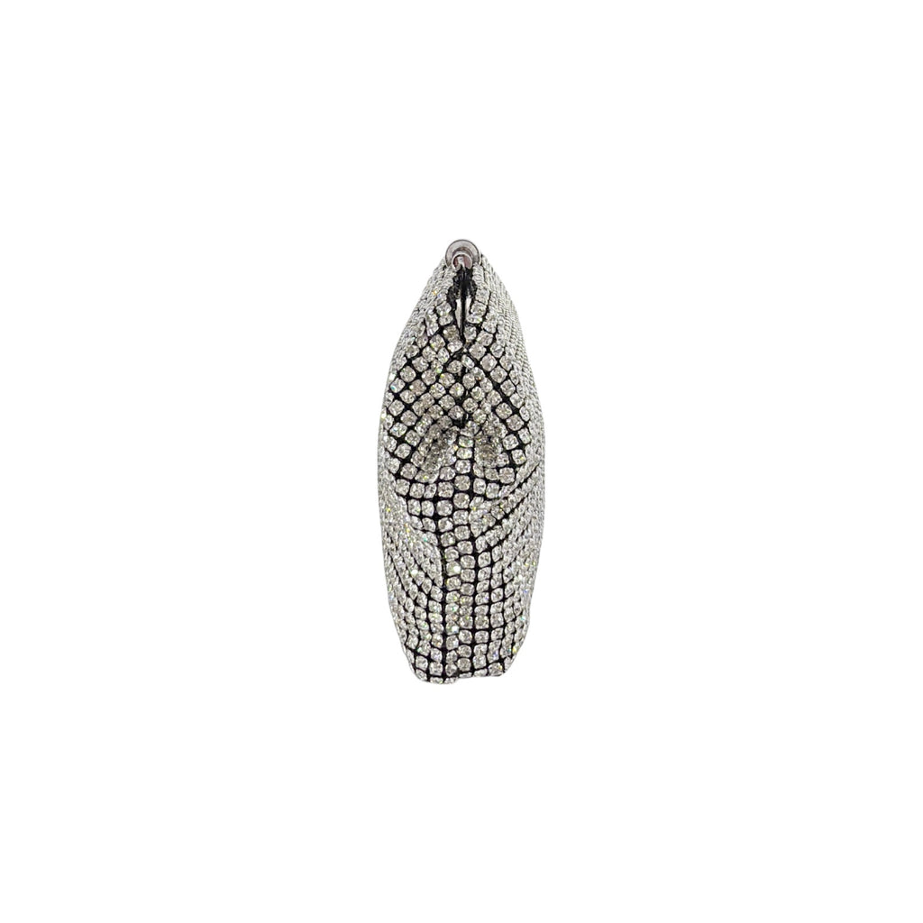 REISS Adaline Crystal Clutch Bag Reiss