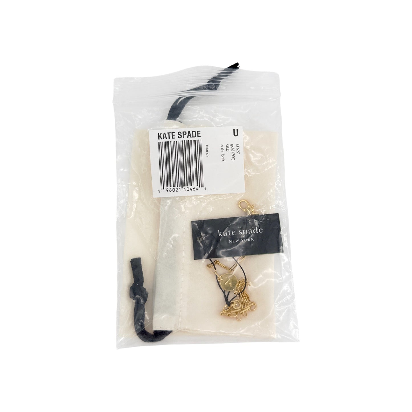 KATE SPADE New York Initial Chain Bracelet in Gold A