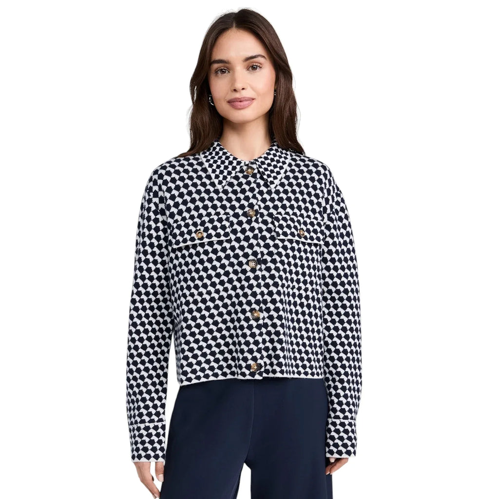 LA LIGNE Patterned Cropped Jane Jacket S - flyKAMP