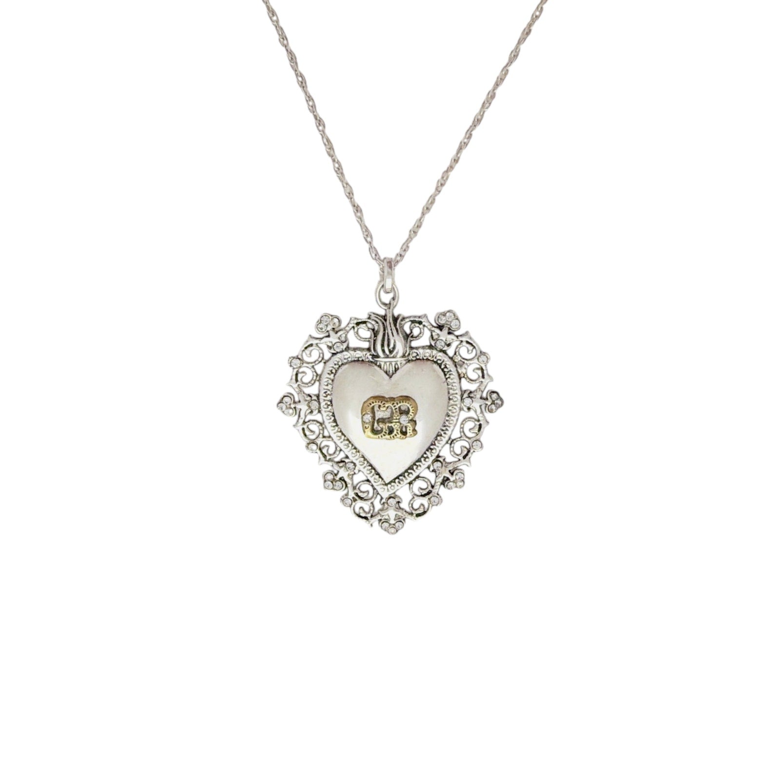 VIRGINS SAINTS & ANGELS VSA Grazie e Ricevuto Limited Edition SS Charm Necklace Virgins Saints & Angels