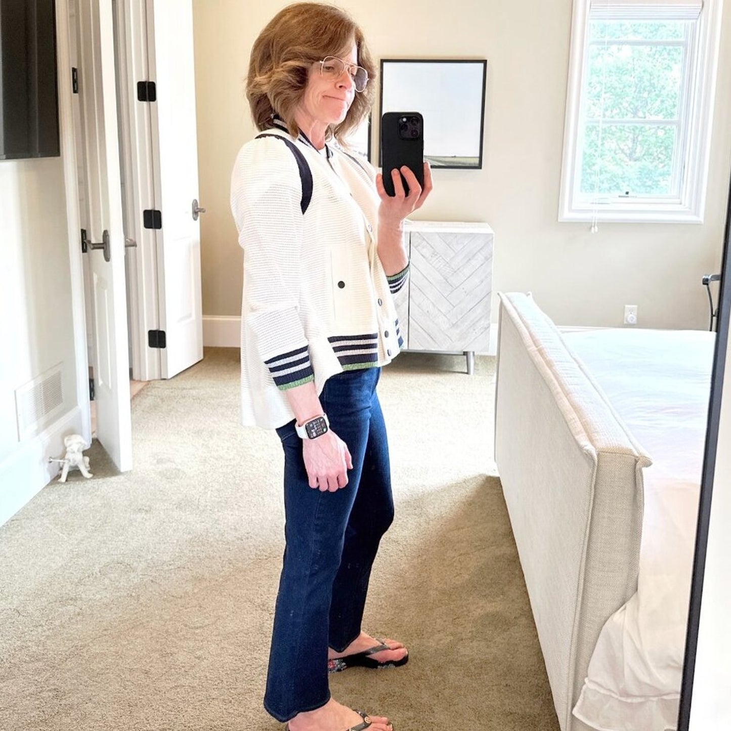 VERONICA BEARD Smith Bomber Jacket 4