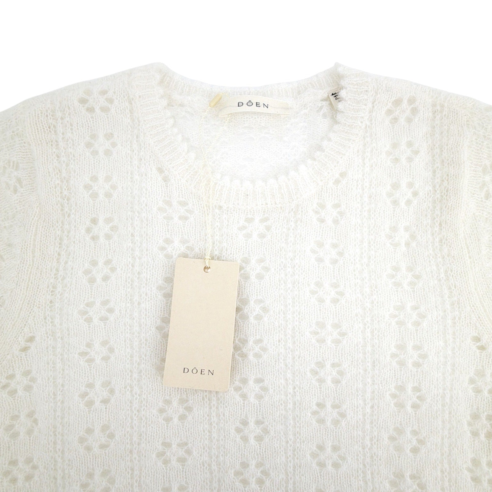 DOEN Monica Sweater in Ivory M Doen