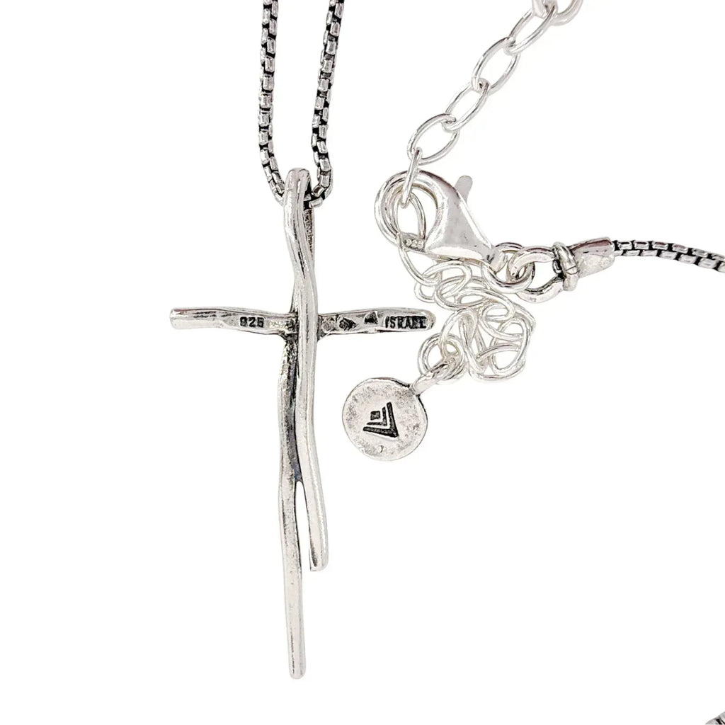 SILPADA Organic Cross Pendant Necklace - flyKAMP