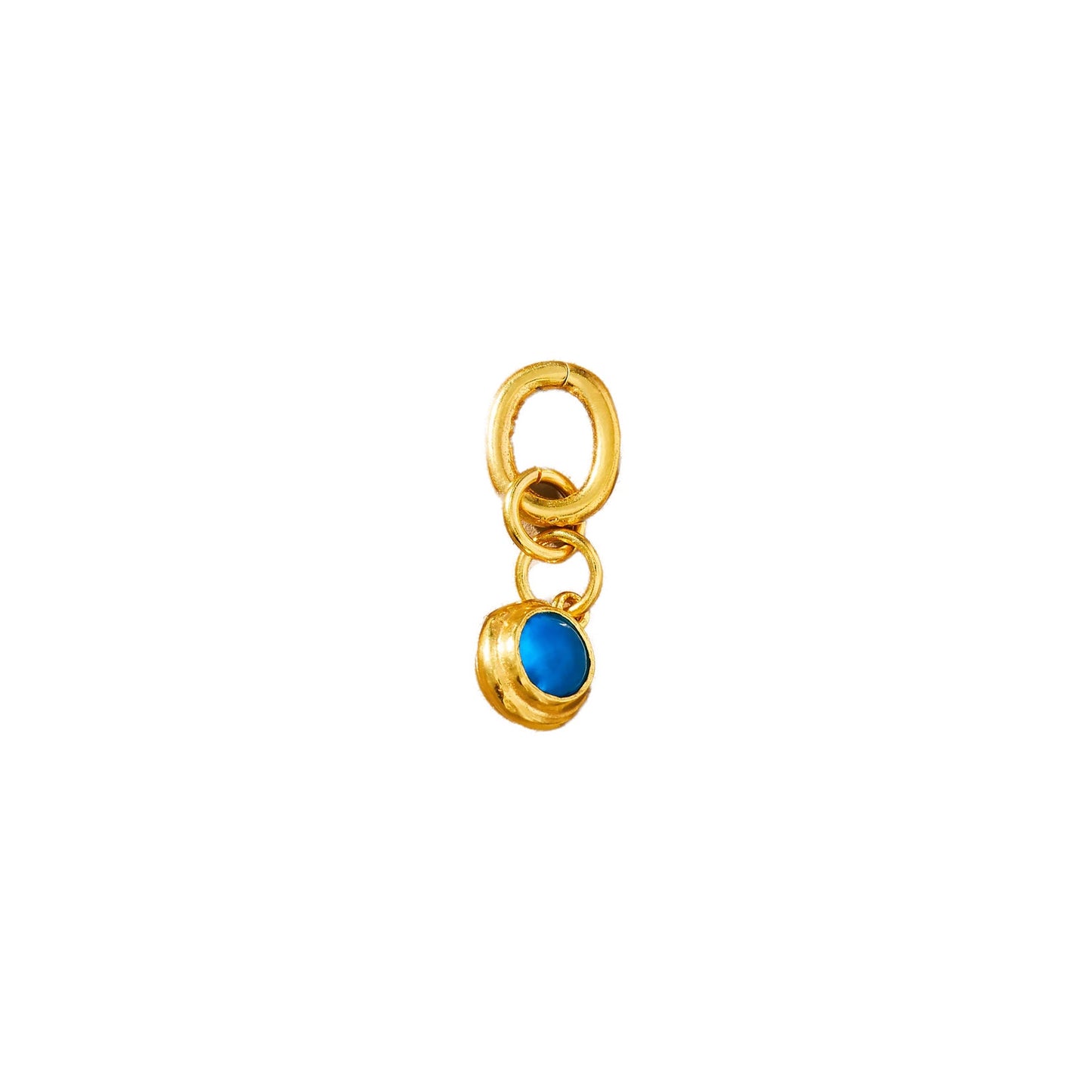 MAISON IREM x ANTHROPOLOGIE Charm Evil Eye in Blue