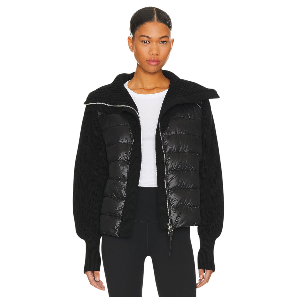 VARLEY Montrose Zip Through Jacket in Black XS Varley