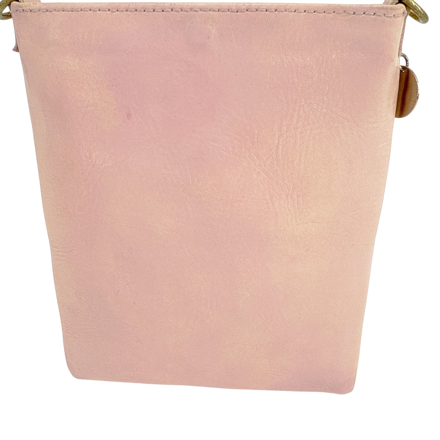 CLARE V. Lauren Supreme Crossbody Bag in Ballet & Crossbody Chain Strap