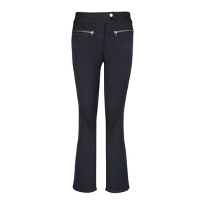 VERONICA BEARD Metro Cropped Kick Flare Pant in Dark Navy 0