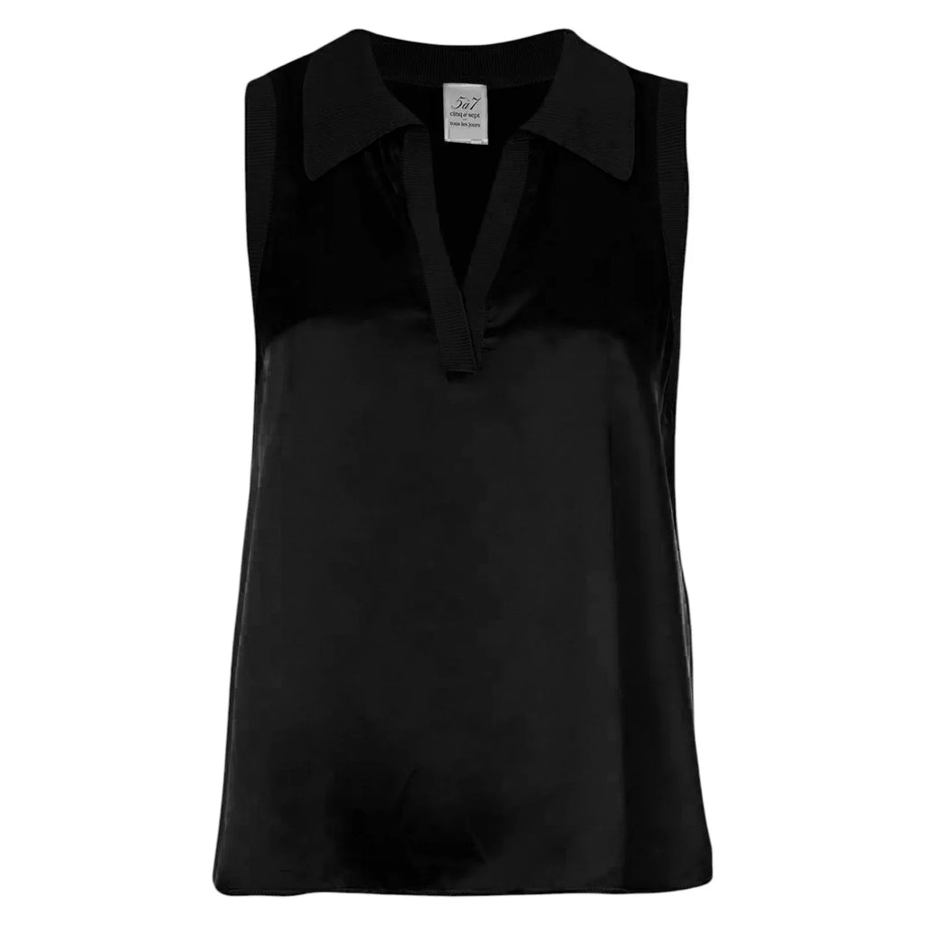 CINQ A SEPT Lysandra Silk Top M - flyKAMP