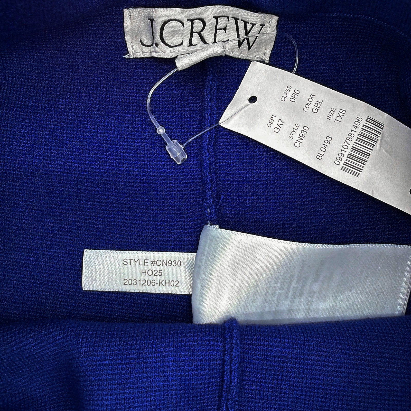 J.CREW New Delaney Kickout Sweater Pant in Graduated Blue XST J.CREW