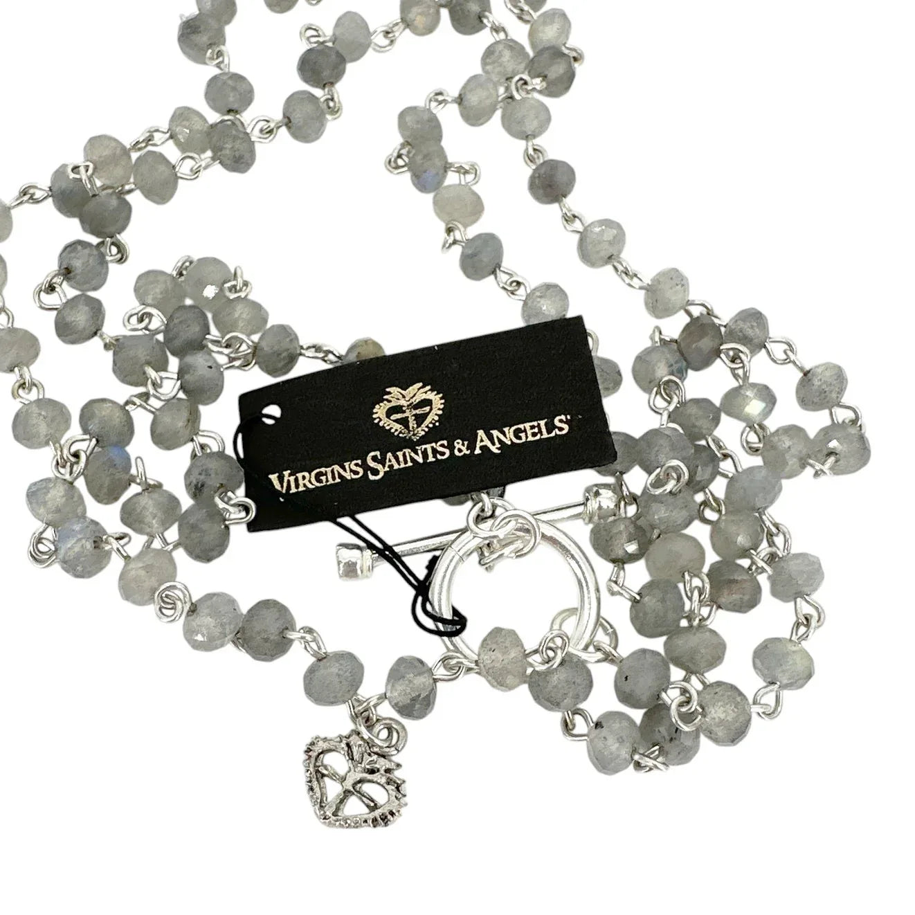 VIRGINS SAINTS & ANGELS VSA Delfina 6mm Lux Labradorite & Silver - flyKAMP
