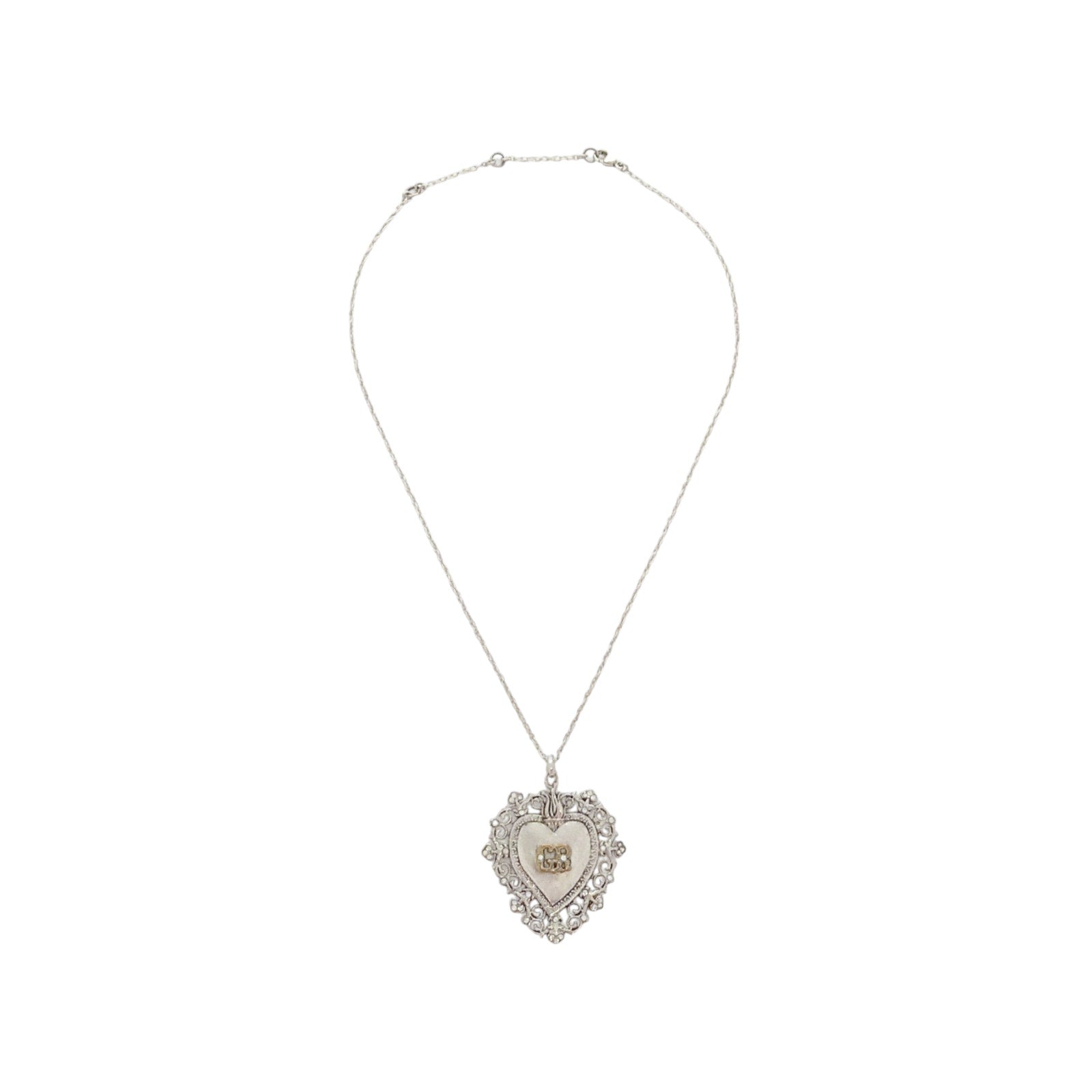 VIRGINS SAINTS & ANGELS VSA Grazie e Ricevuto Limited Edition SS Charm Necklace Virgins Saints & Angels