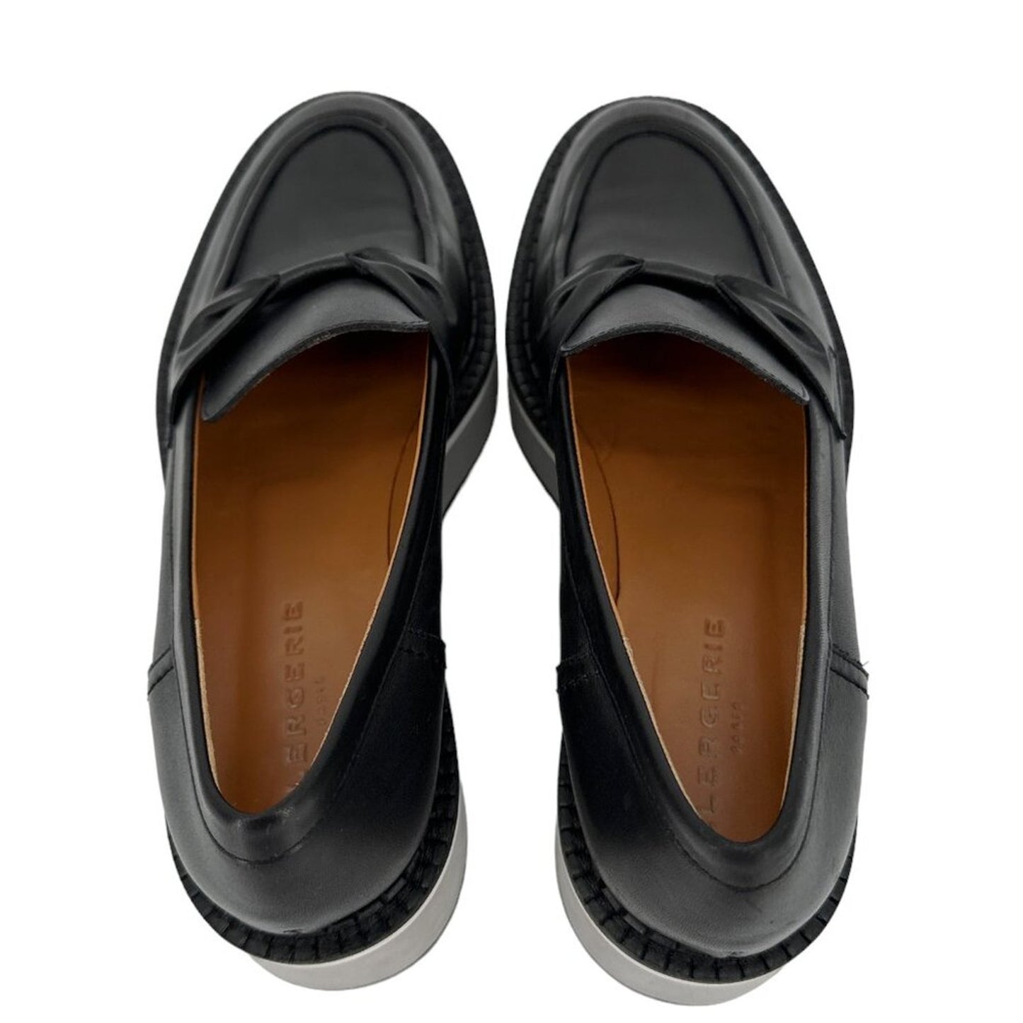 CLERGERIE Booster Leather Platform Loafers 37