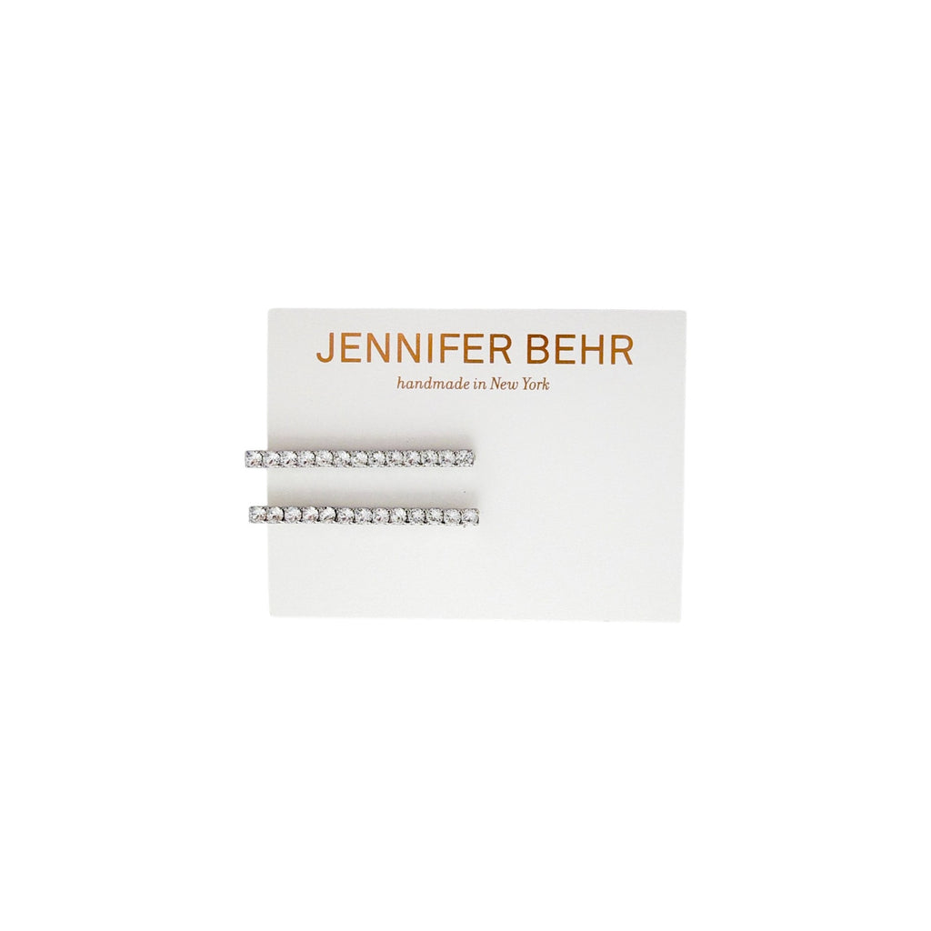JENNIFER BEHR Gwen Bobby Pin Set Crystal Jennifer Behr