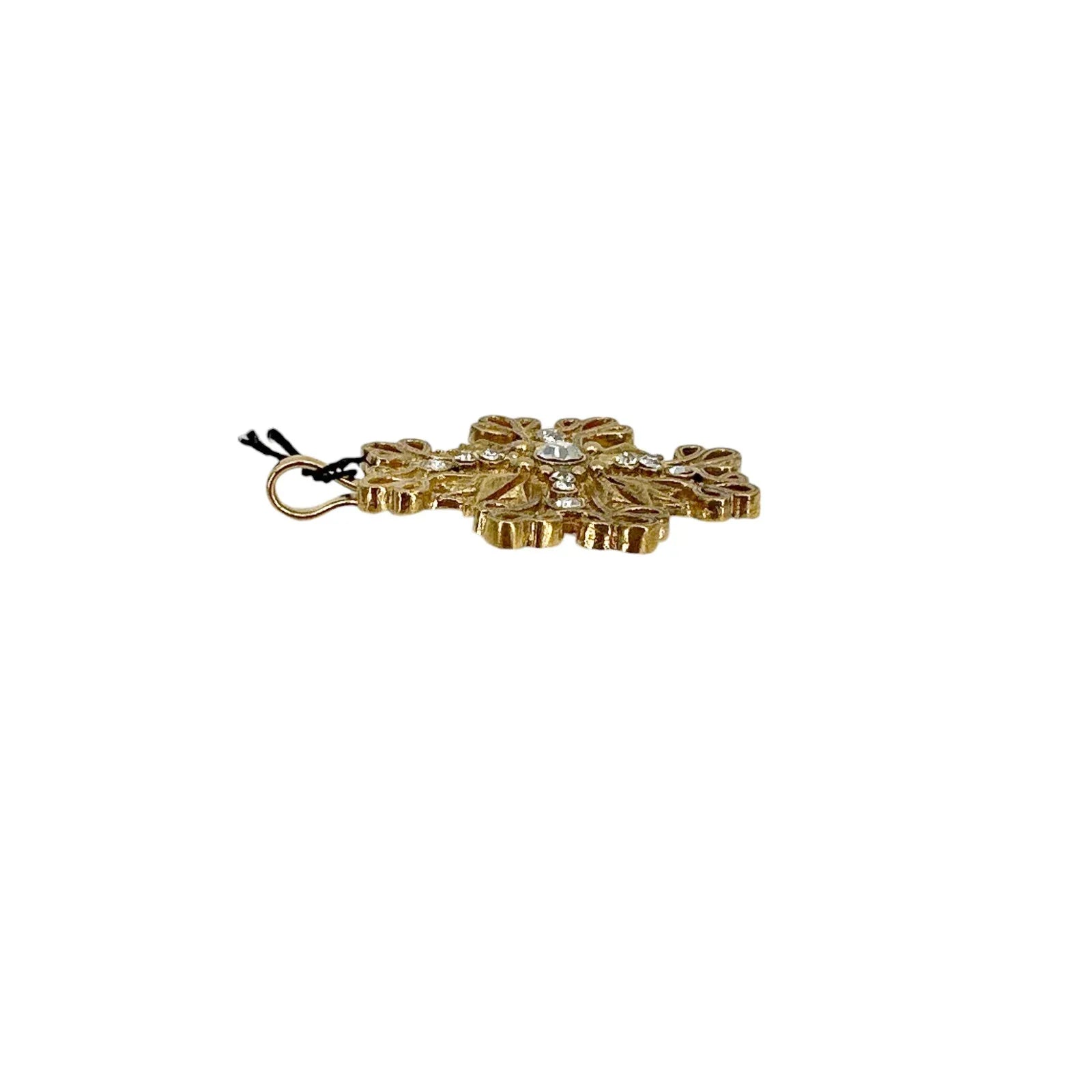 VIRGINS SAINTS & ANGELS VSA Electra Cross Medallion in Gold - flyKAMP