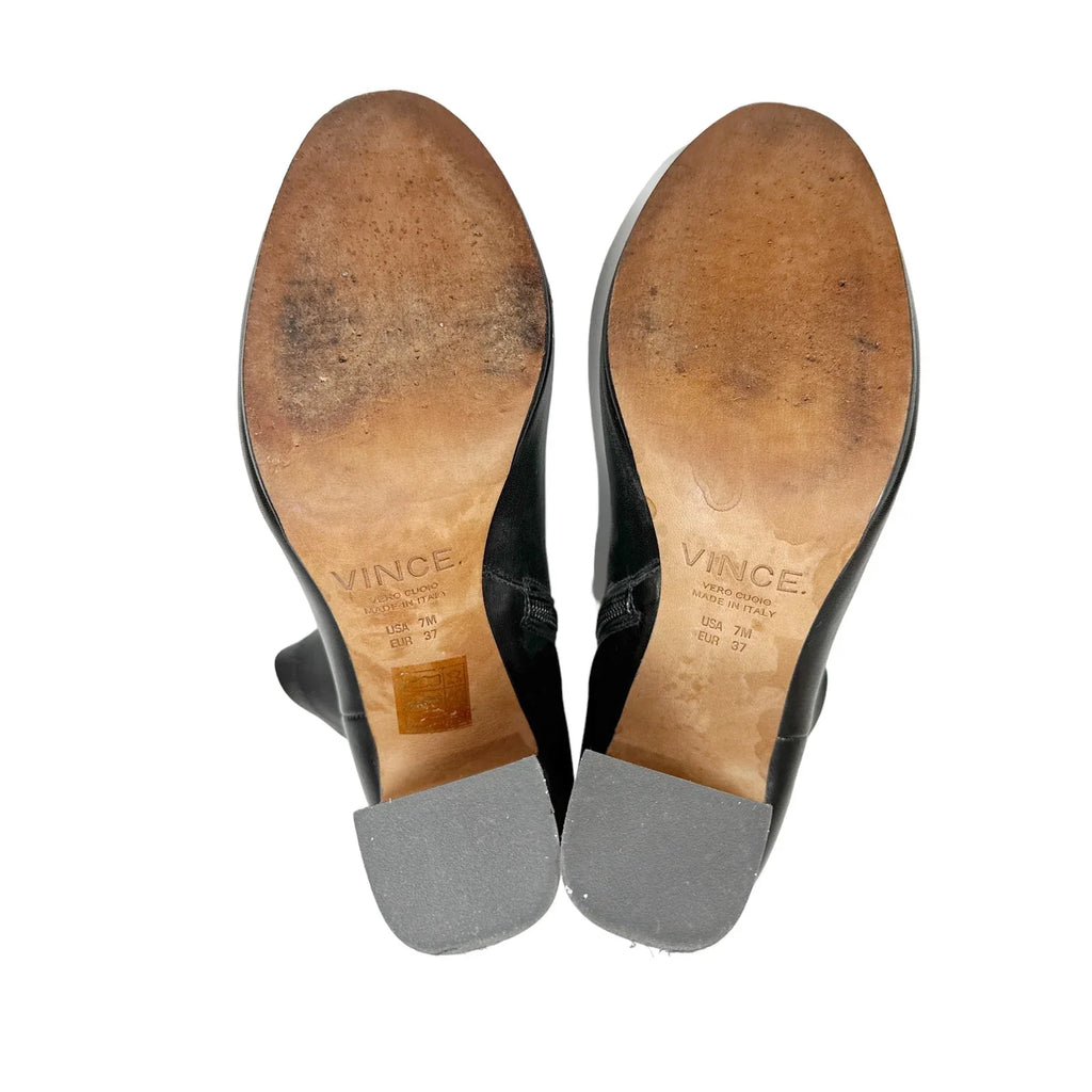 VINCE Brannen Bootie in Black 7 - flyKAMP