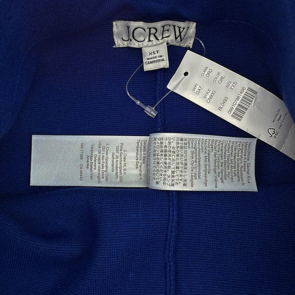 J.CREW New Delaney Kickout Sweater Pant in Graduated Blue XST J.CREW