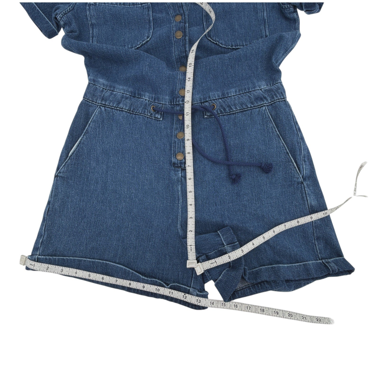 SEZANE Kaou Jumpsuit in Blue FR38|M Sézane