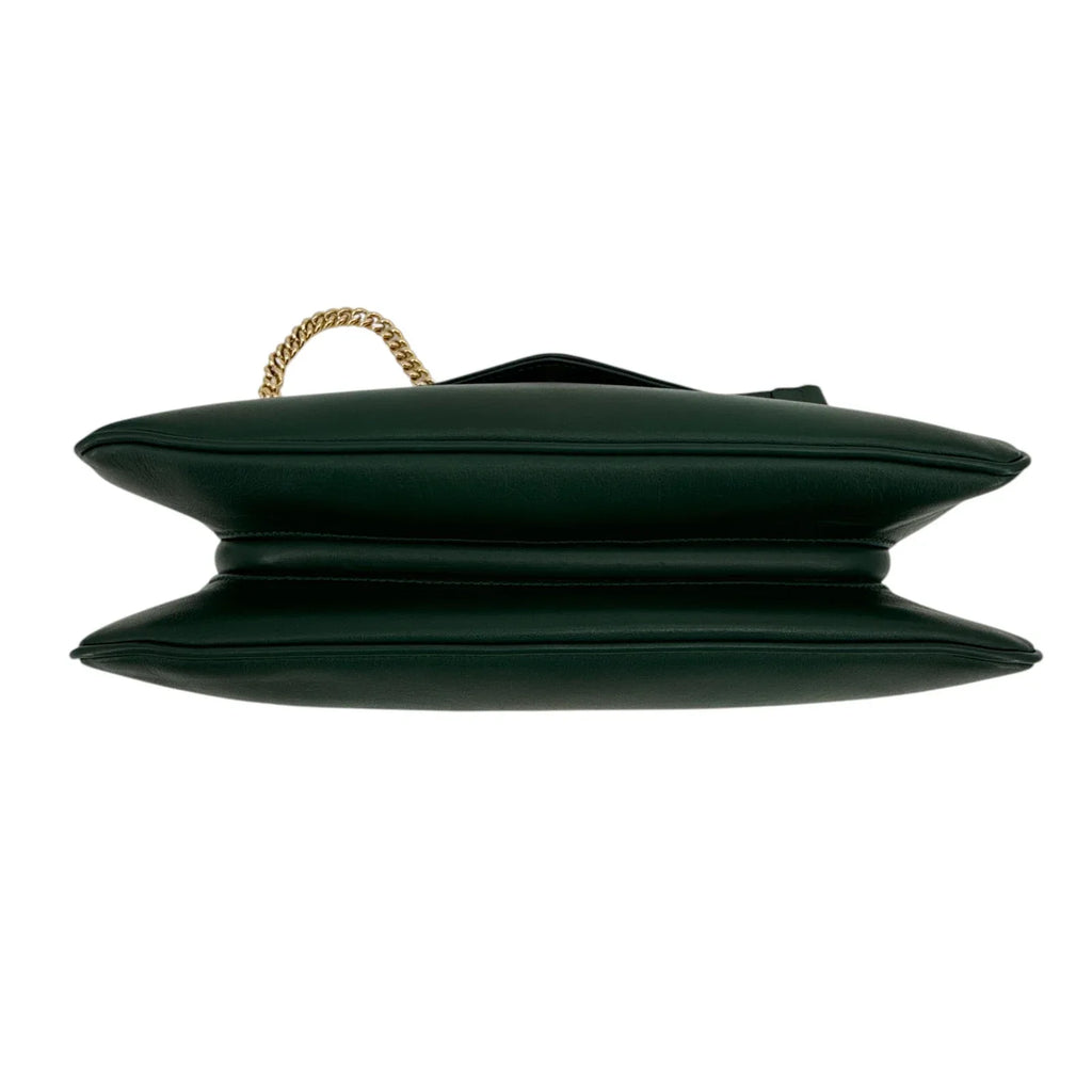 GUCCI Rajah Medium Shoulder Bag in Vintage Green - flyKAMP