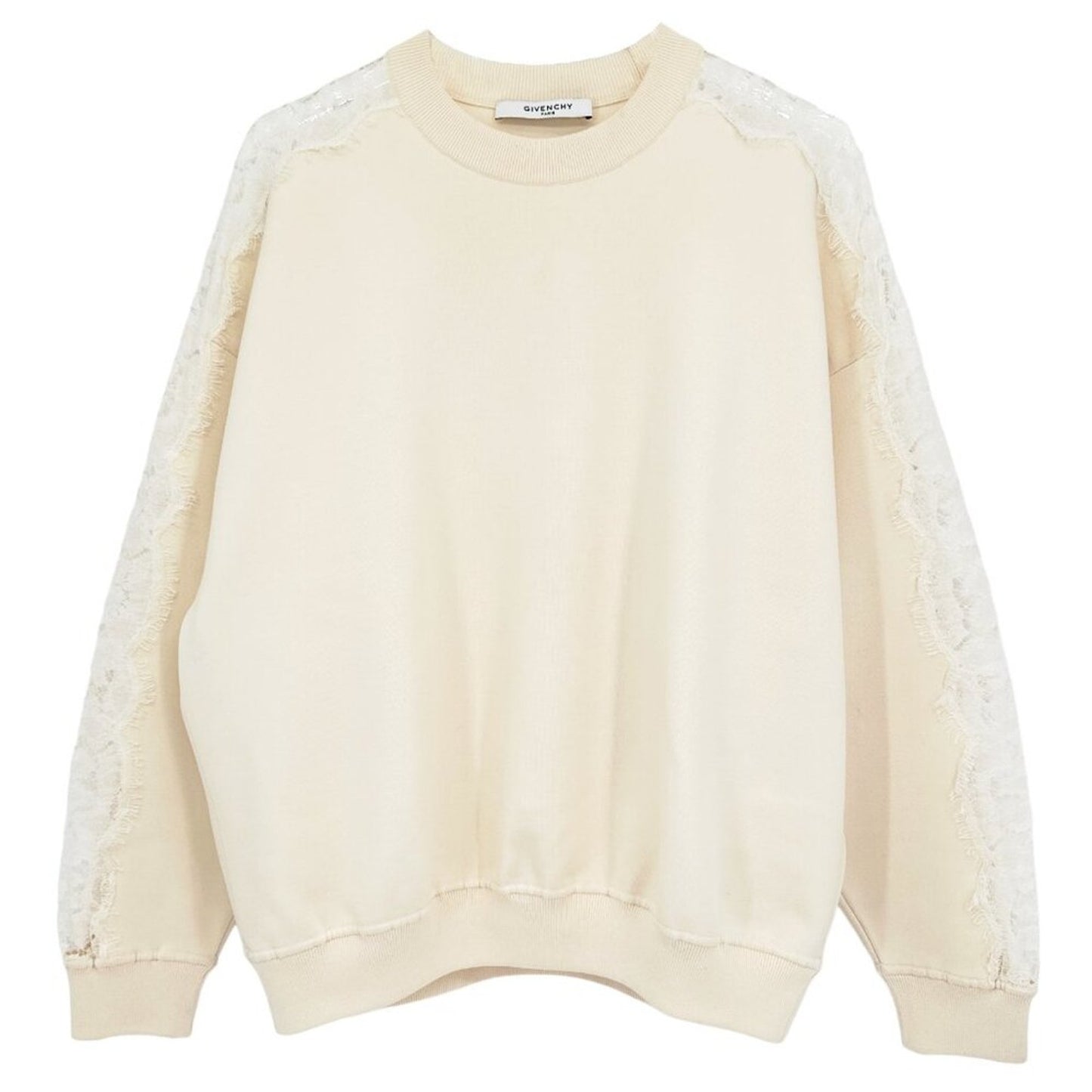 GIVENCHY Lace Insert Sweatshirt S