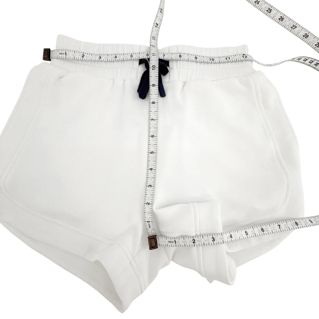 VARLEY Ollie High Rise Short in White XXS - flyKAMP