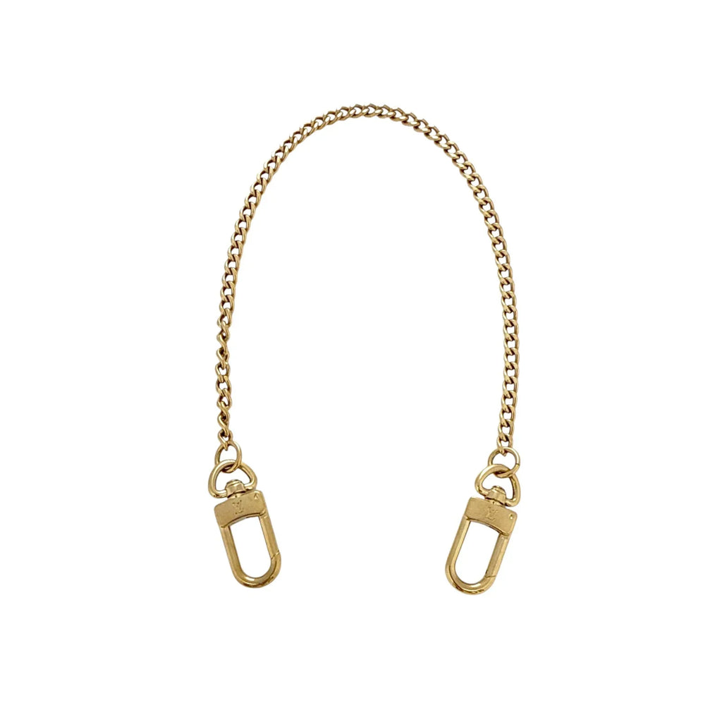 LOUIS VUITTON Chain Strap in Gold - flyKAMP