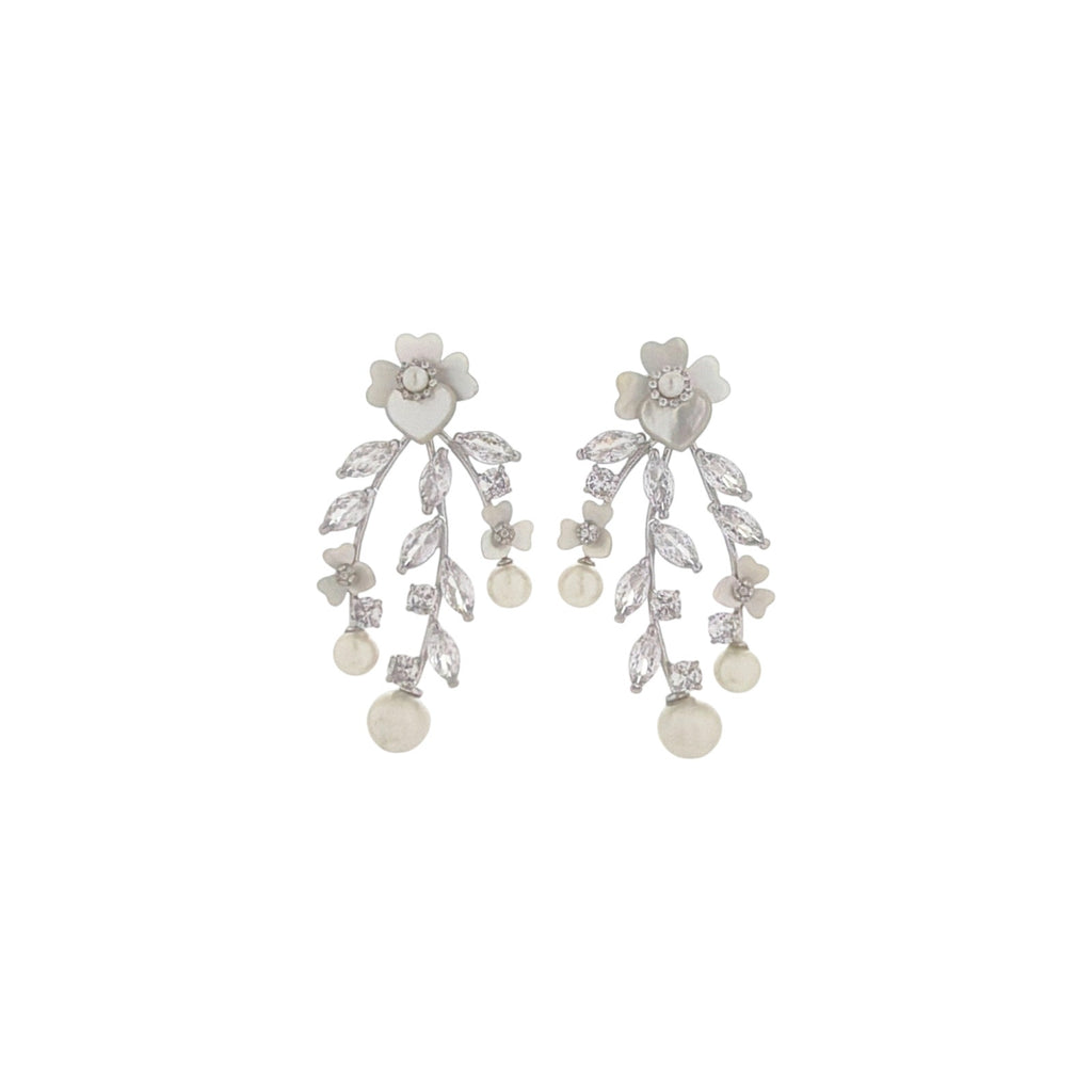 KATE SPADE New York Precious Pansy Chandelier Earrings Kate Spade New York