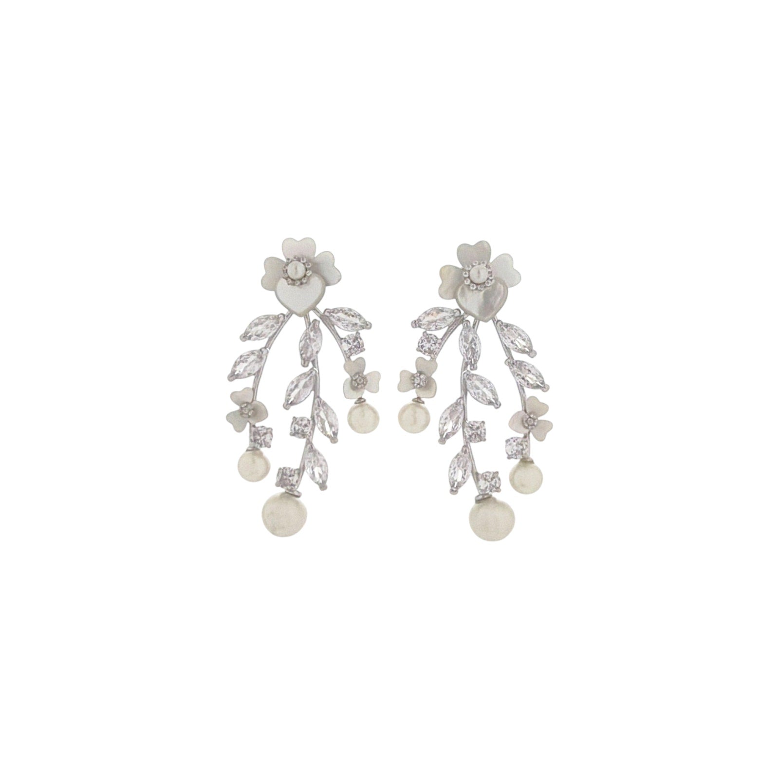 KATE SPADE New York Precious Pansy Chandelier Earrings Kate Spade New York