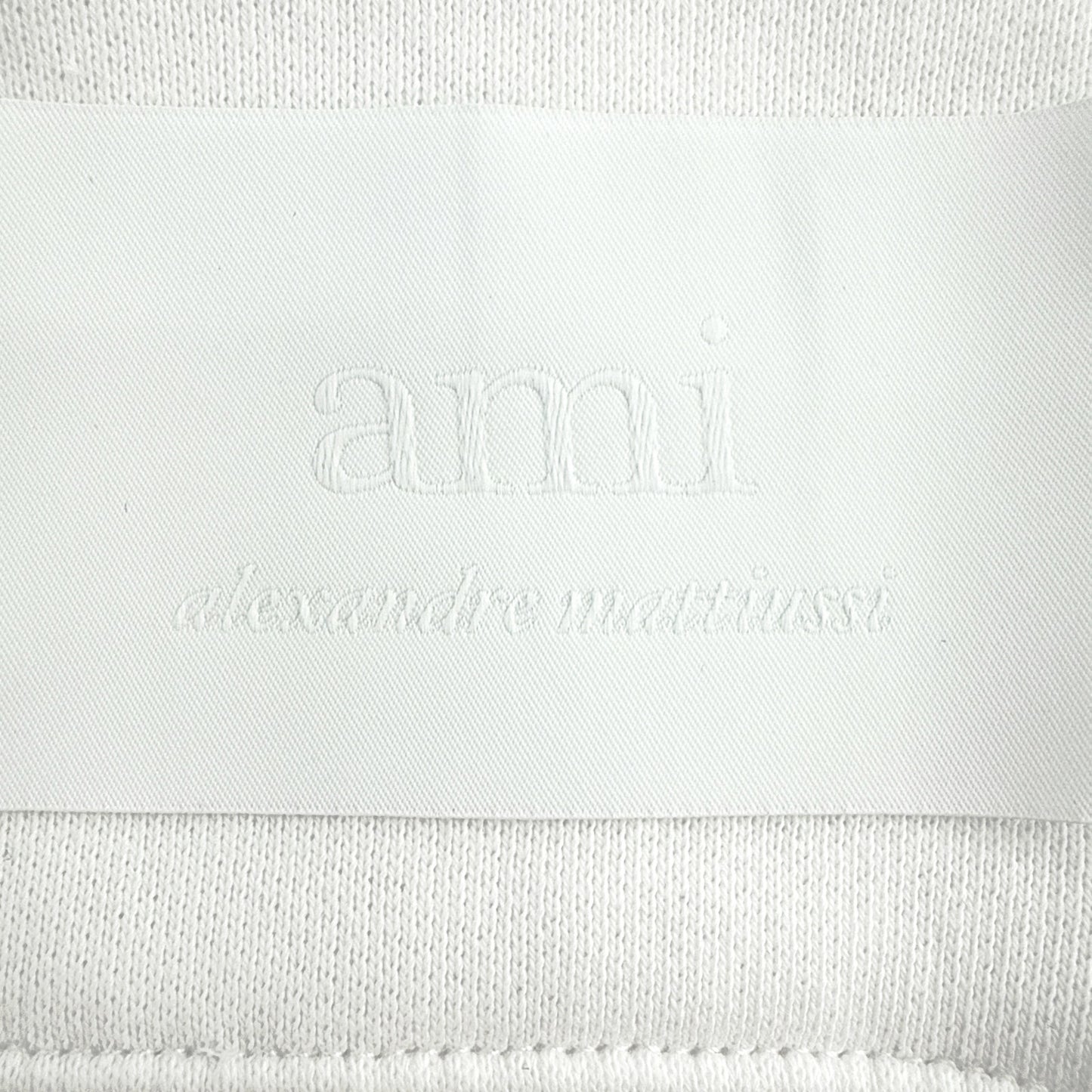 AMI Logo Patch Sweatshirt XS